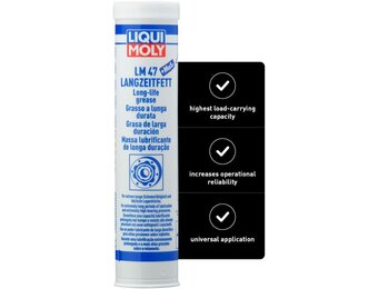 Langdurig Smeervet LM 47 met MoS2 van Liqui Moly 400 g Wit S - 28% korting