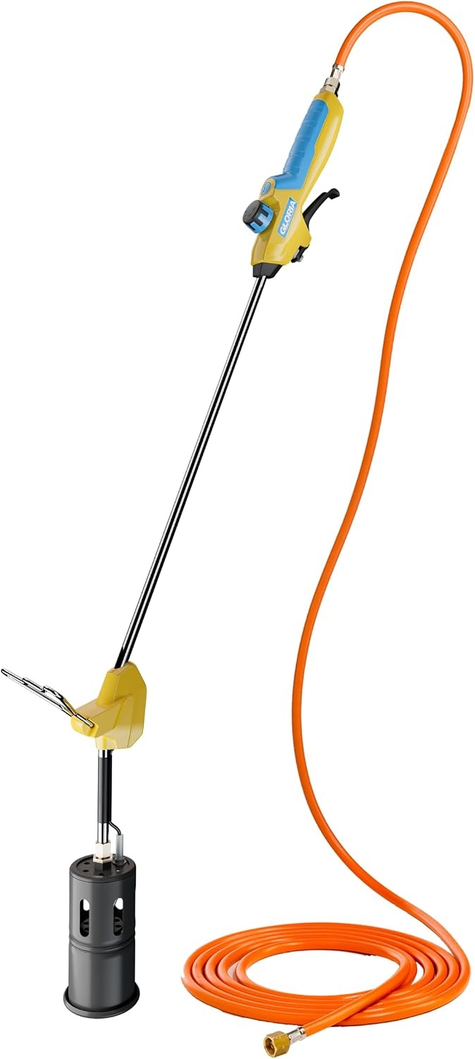 Gloria Thermoflamm Professional Onkruidbrander 1200°C Geel/Blauw - 24% korting