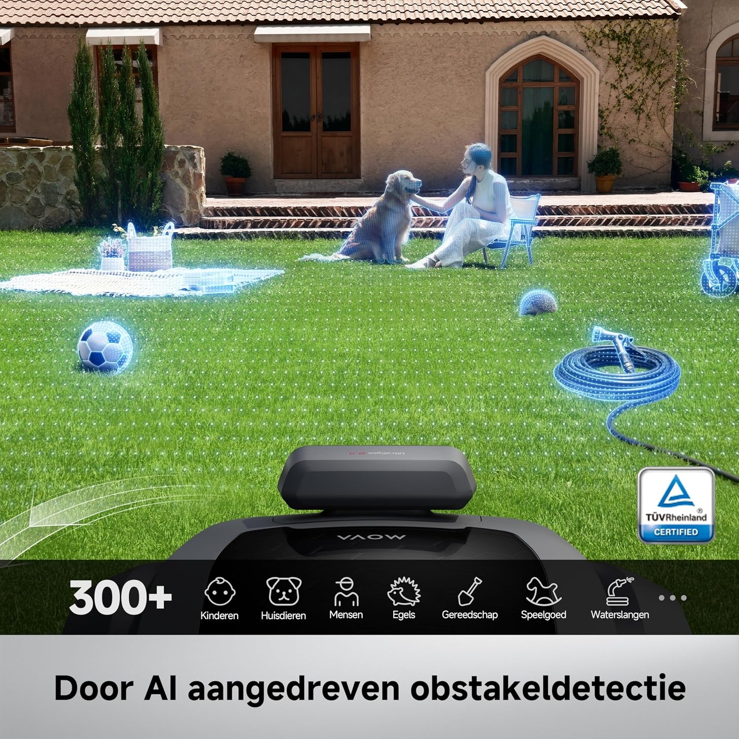 Robotmaaier MOVA ViAX 500 met 50% korting