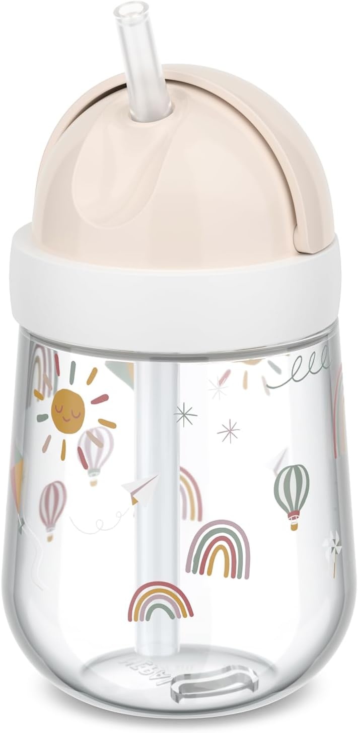 Mepal Mio Rietjesbeker 300 ml - Sunshine & Rainbow