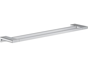 Dubbel handdoekrek 65 cm chroom met 24% korting