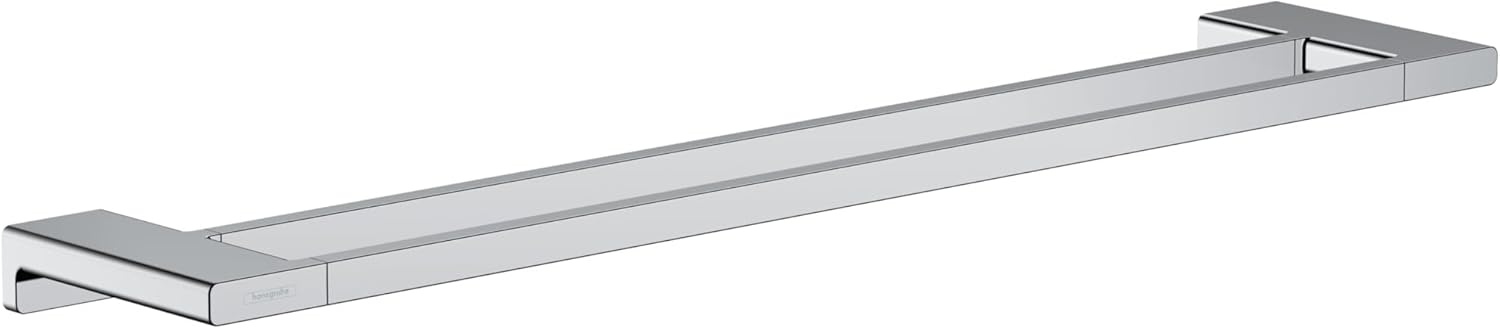 Dubbel handdoekrek 65 cm chroom met 24% korting