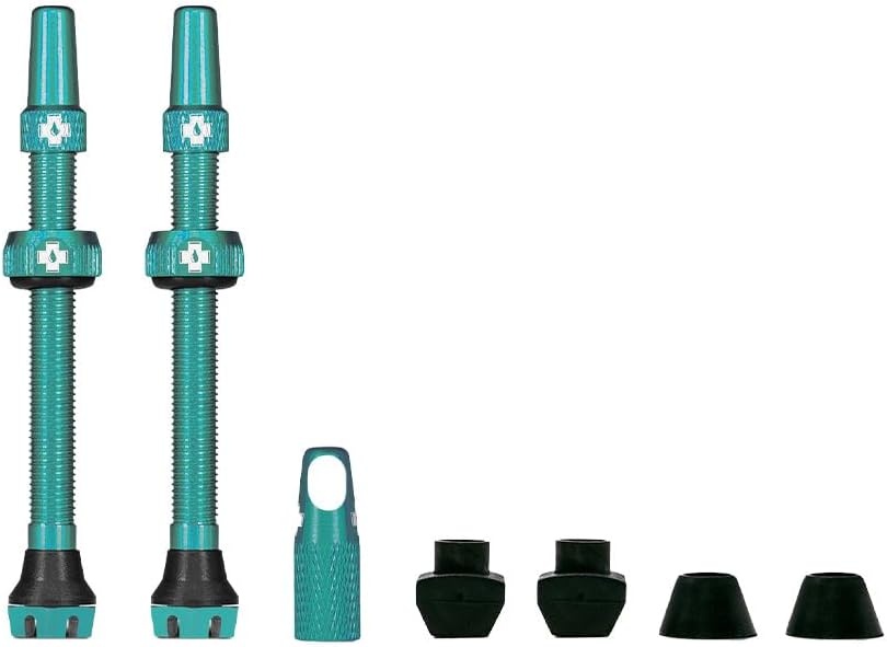 Muc-Off Tubeless Ventielen 60mm - Turquoise