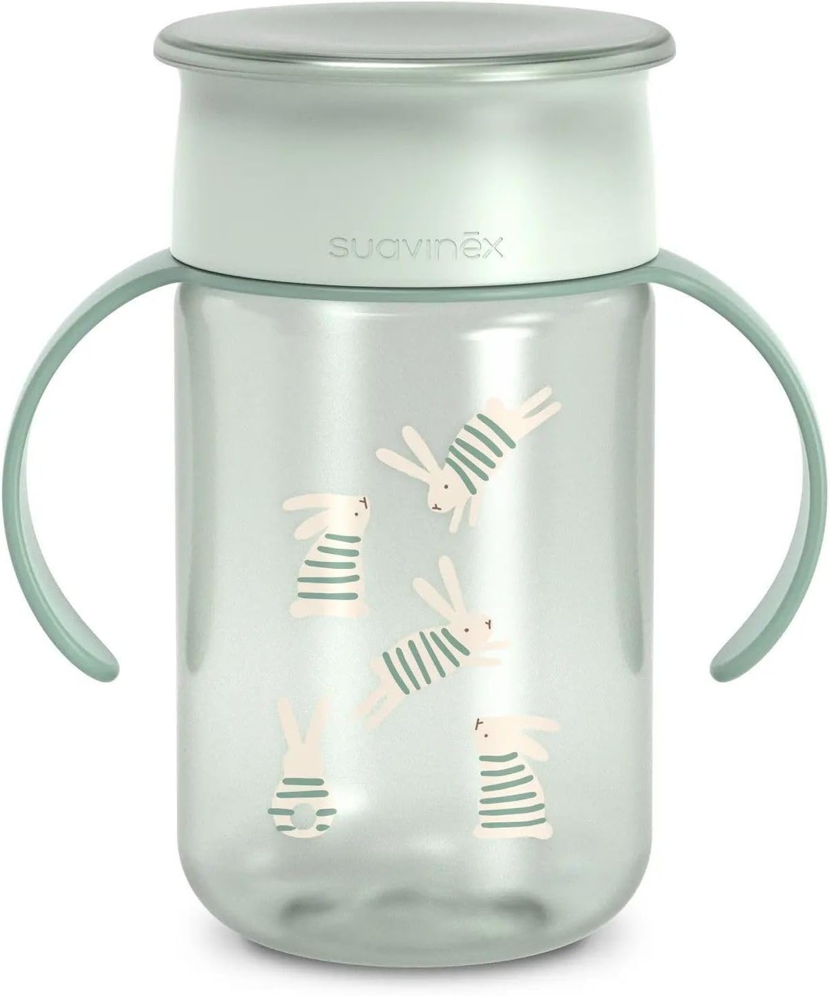 360 graden drinkbeker voor baby's - anti-lek - 340 ml - Groen - 29% korting