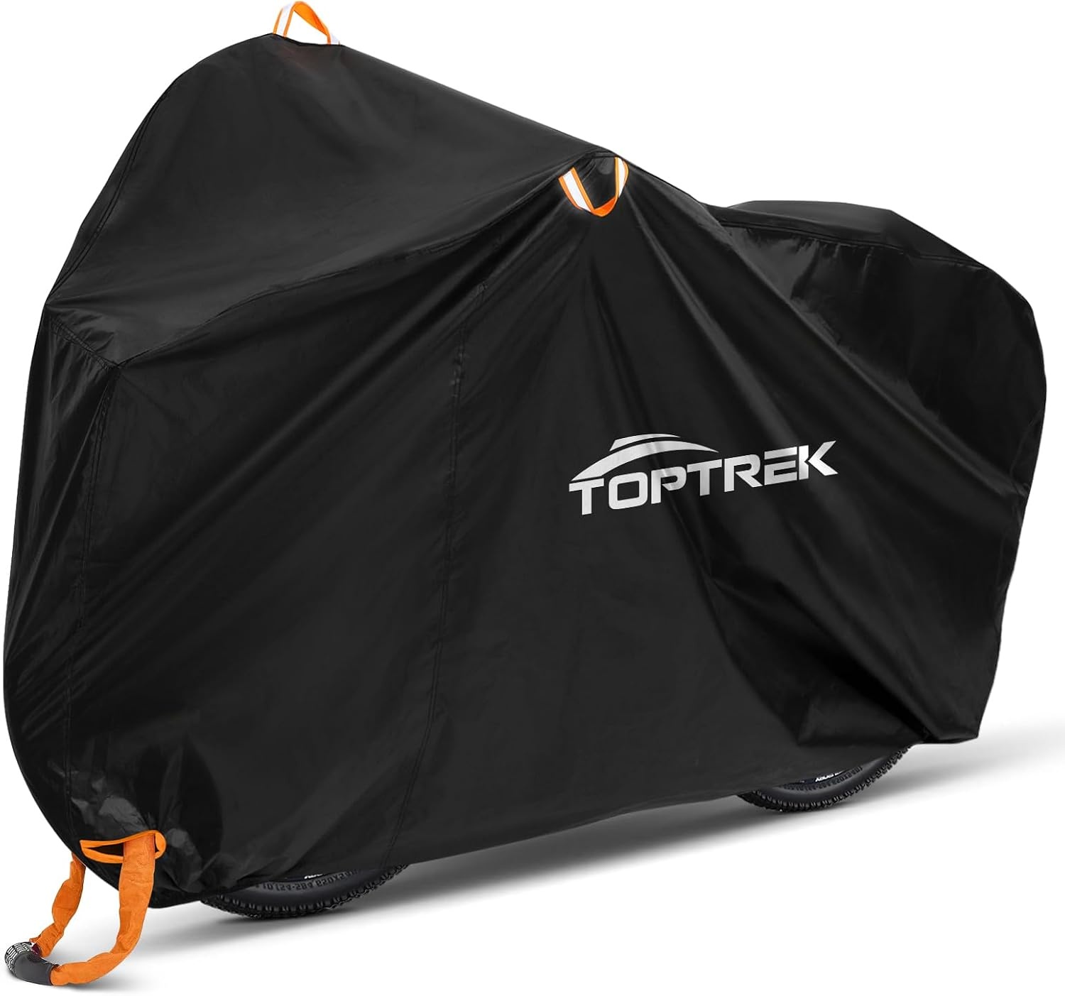 Waterdichte fietsenhoes toptrek 210D Oxford 200x110x70 cm zwart - 22% korting