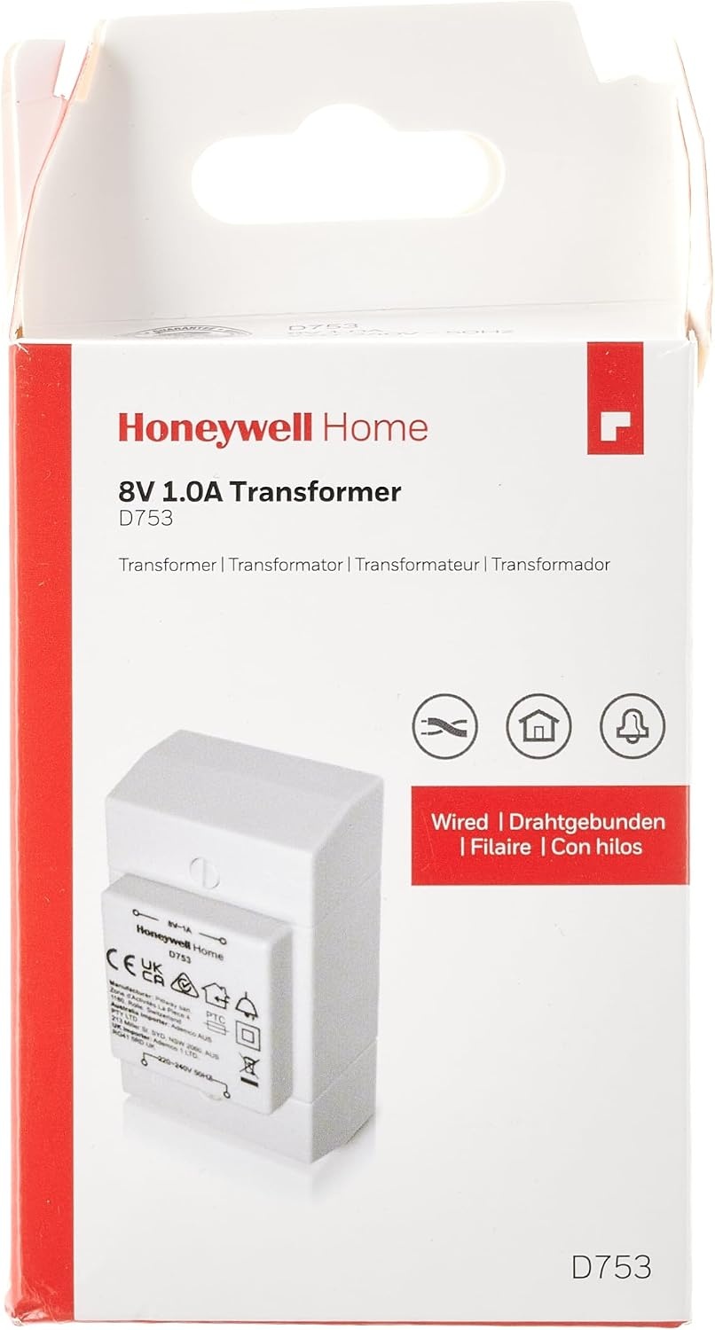 Honeywell Home D753 Deurbeltransformator 8V 1A