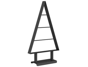 vidaXL Metalen kerstboom KUOPIO 60 cm Staal Zwart