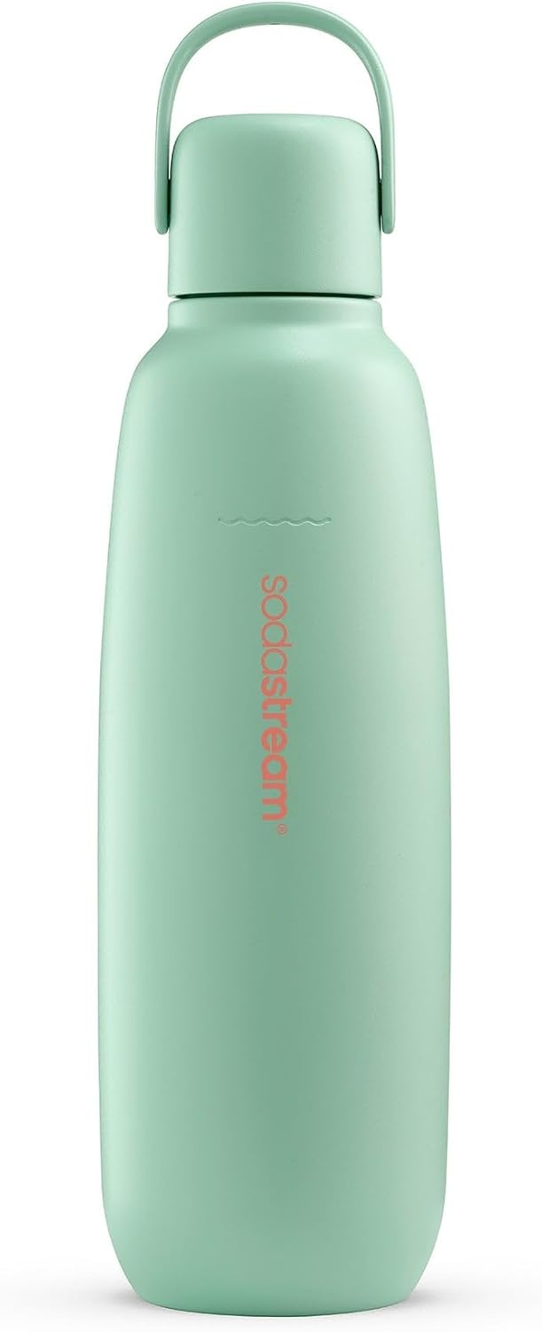 Sodastream - Fizz & Go Stainless Steel 0,9L Thermosfles, Mint