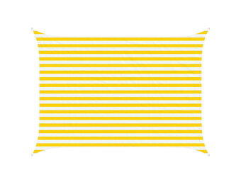 vidaXL Zonneschaduwzeil Rechthoekig 2,5 x 3,5 m 100% Polyester Oxford