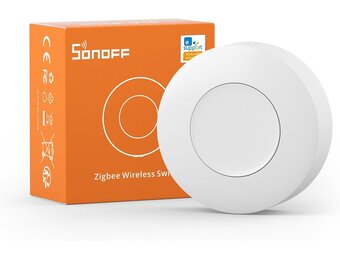 SONOFF Mini draadloze knop, vereist SONOFF Hub, Zigbee-verbinding, 3-weg multifunctionele bedieningsknop, compatibel met Alexa, Smartthings, IFTTT