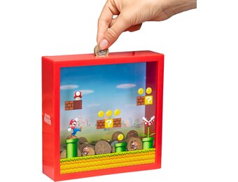 Super Mario Bros. Spaarpot - Rood - 18 cm