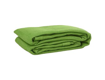 vidaXL Tenttapijt 250x300 cm HDPE lichtgroen