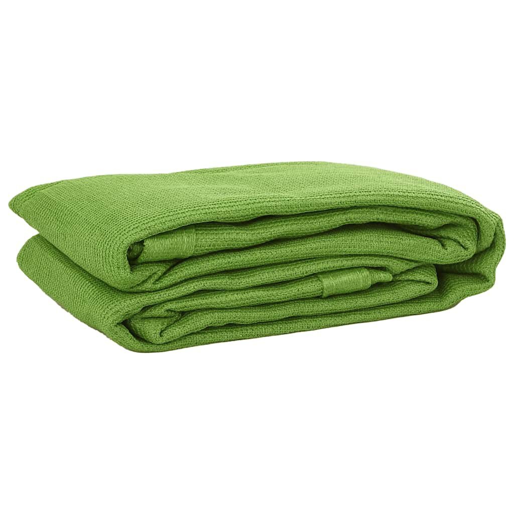 vidaXL Tenttapijt 250x300 cm HDPE lichtgroen