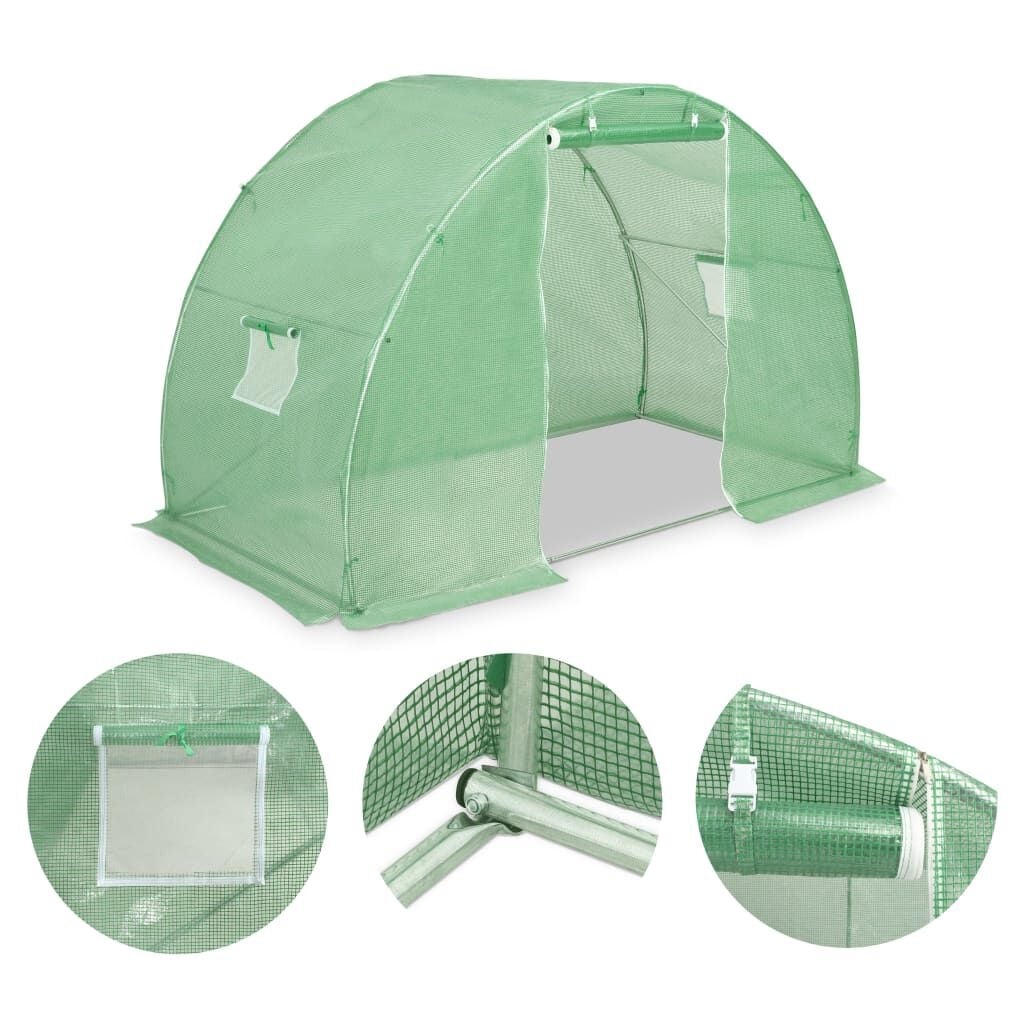 vidaXL Kas 4,5 m² 300x150x200 cm