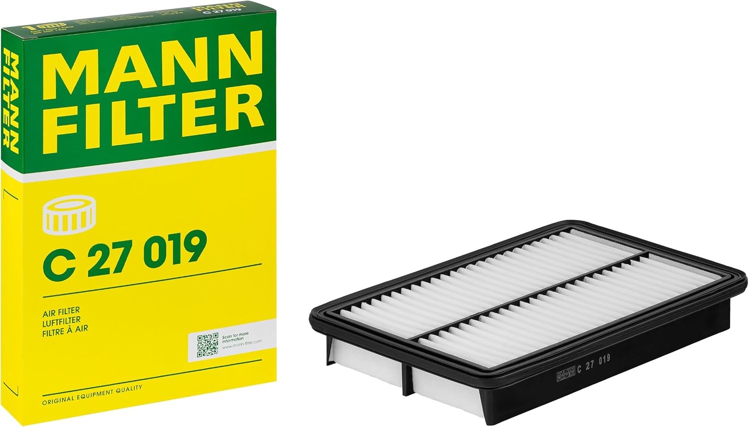MANN-FILTER, C 27 019 Luchtfilter