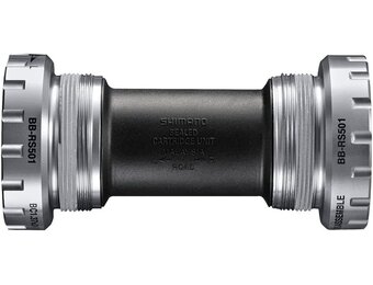 Shimano BB-RS501 Hollowtech II Trapas - BSA 68mm - Zwart