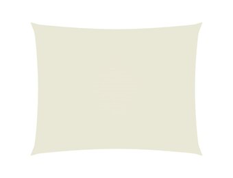 vidaXL Zonnescherm rechthoekig 2,5x4 m oxford stof crèmekleurig