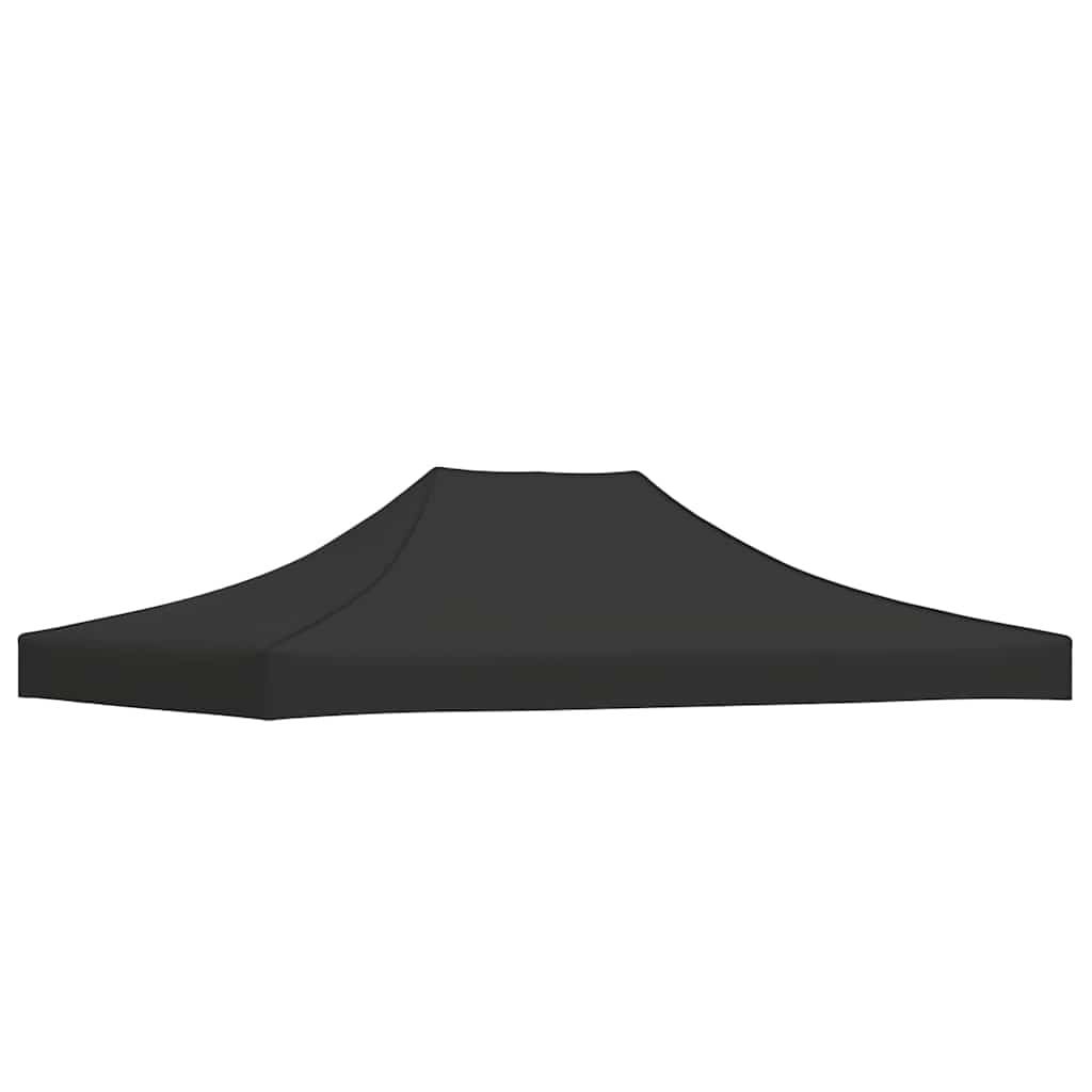 vidaXL Partytentdak 270 g/m² 4,5x3 m zwart