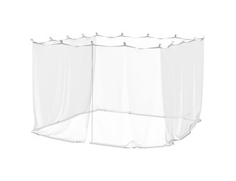 vidaXL Klamboe voor buiten 220 gaas wit 300x300x200 cm