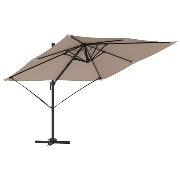 vidaXL Roma Parasol Rechthoekig 286 x 284 x 265 cm