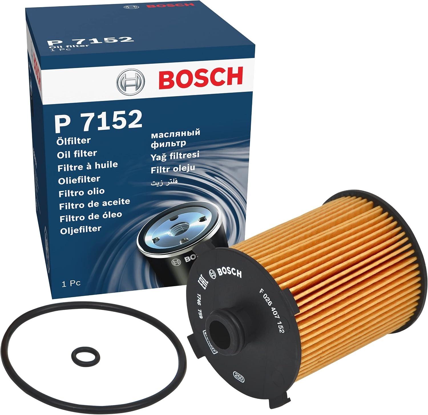 Bosch Automotive P7152 Oliefilter auto
