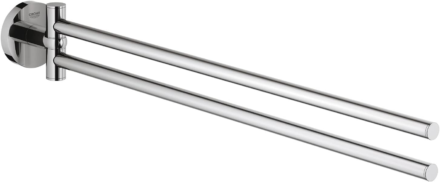 GROHE Essentials Dubbele Handdoekhouder - 439 mm - Chroom
