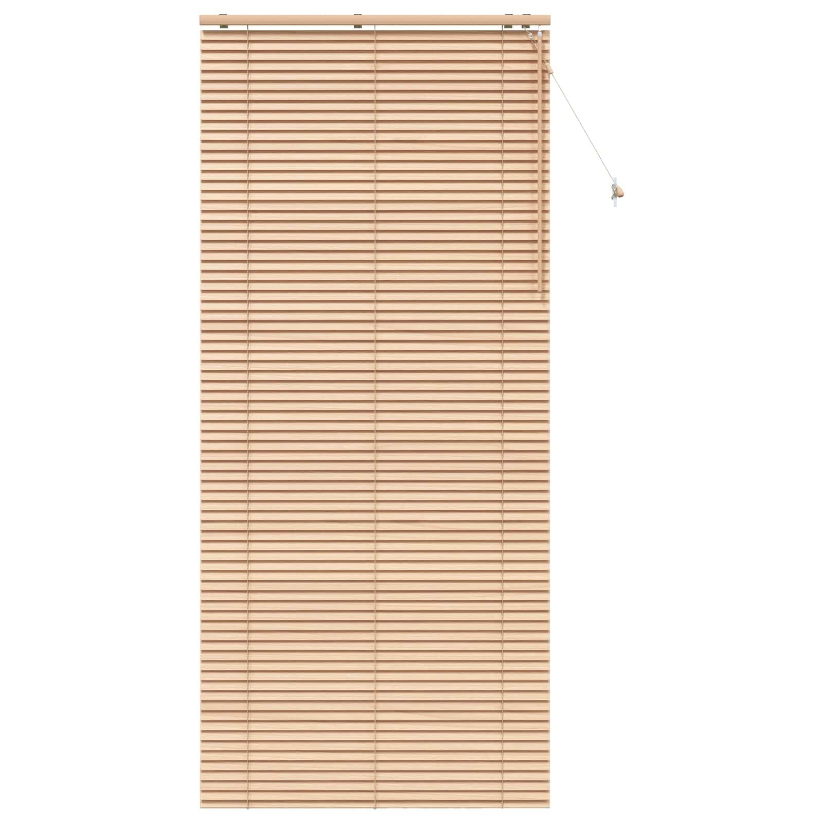vidaXL Venetiaanse jaloezie Eiken Look 120 x 250 cm 35 mm