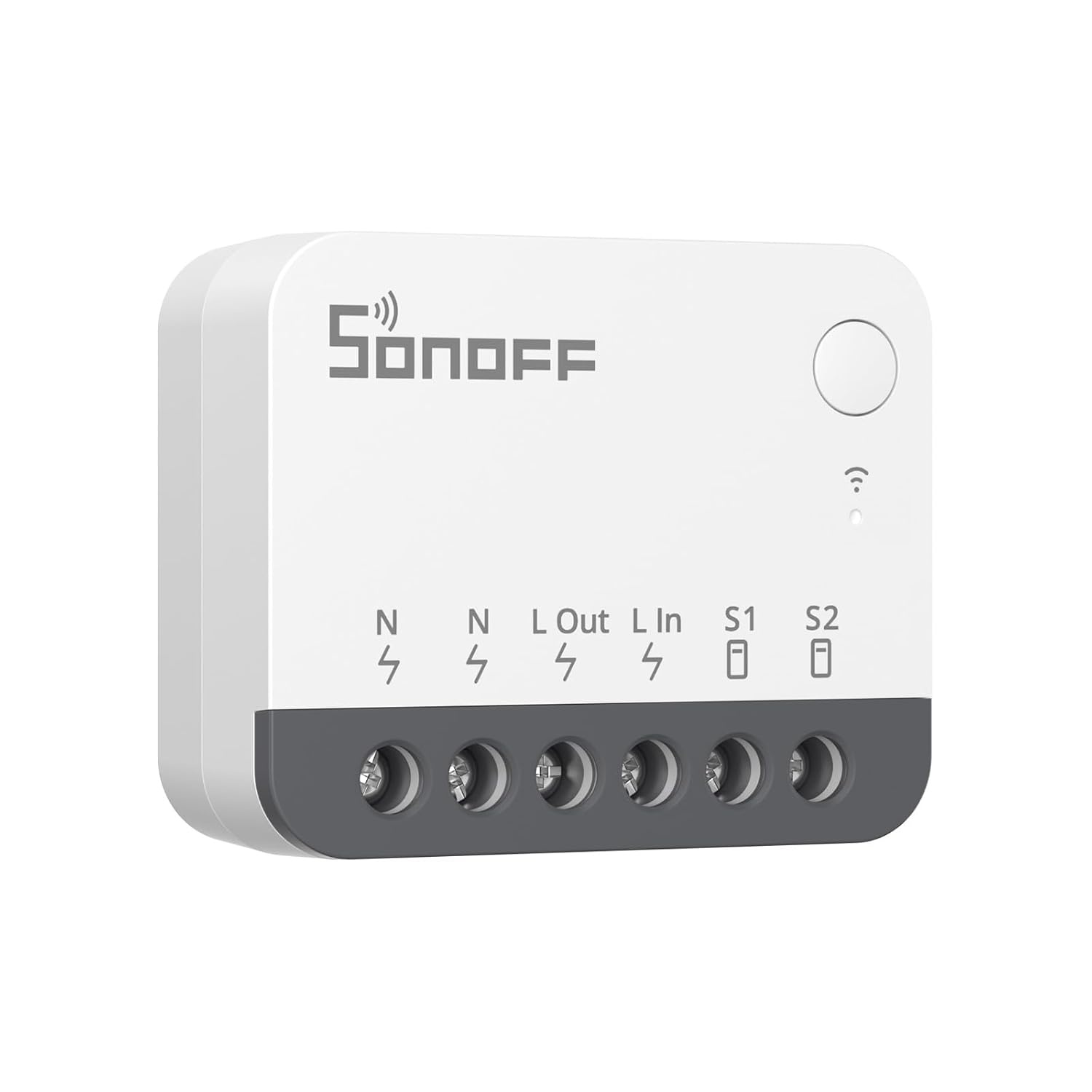 SONOFF ZBMINIR2 Zigbee 3.0 Smart Switch - 43x43x20 mm - Zwart