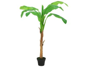 vidaXL Kunstboom met pot banaan 180 cm groen