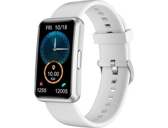 HUAKUA Stappenteller Horloge S2 - Fitness Tracker zonder Bluetooth - 1.47 inch - Grijs