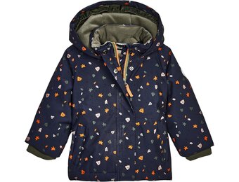 first instinct by killtec Functionele Kinderjas met Capuchon - Donkerblauw - Maat 98/104