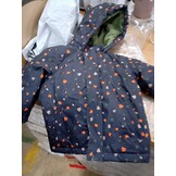 first instinct by killtec Functionele Kinderjas met Capuchon - Donkerblauw - Maat 98/104