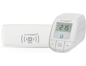Homematic IP Smart Home 160955A0 Verwarmingsset voor verwarming – basic, digitale bediening voor verwarming met of zonder app, Alexa, Google Assistant, eenvoudige installatie, thermostaat,