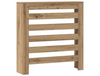 vidaXL Radiatorombouw 78x20x82 cm bewerkt hout artisanaal eikenkleur
