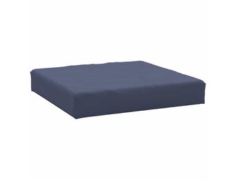 vidaXL Palletkussen 60x60x9,5 cm oxford stof marineblauw