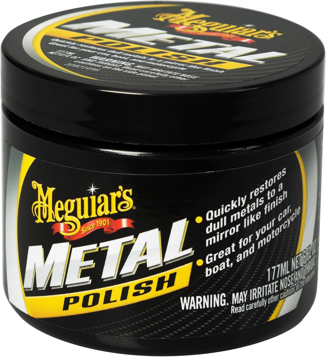 Meguiar's All Metal Polish - Metaalpoetsmiddel - 177 ml