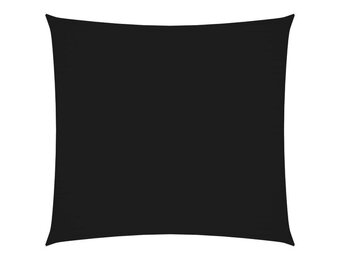 Vierkant zonnescherm 3,6x3,6 m oxford stof zwart - 24% korting