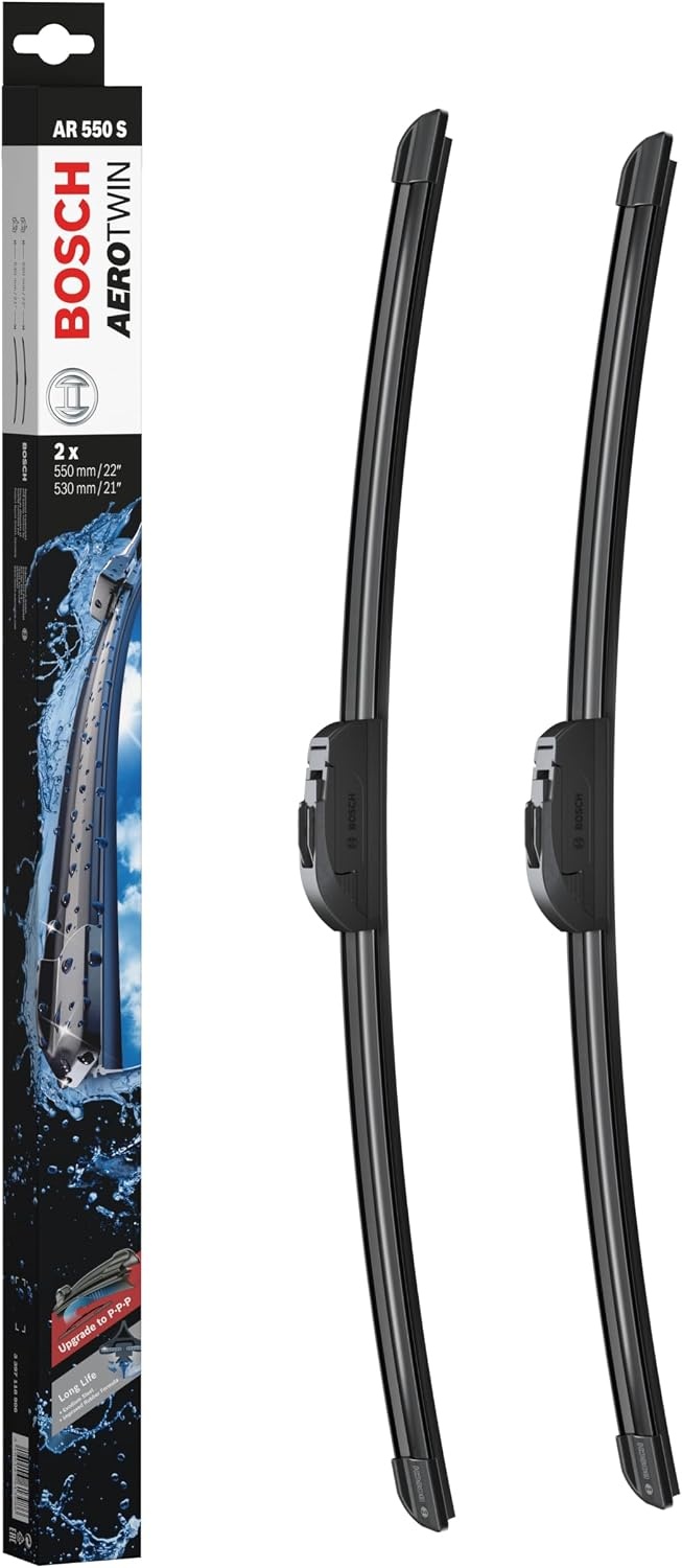 Bosch Aerotwin Retrofit AR550S platte wisserbladen, lengte: 550 mm/530 mm - 1 paar voorbladen