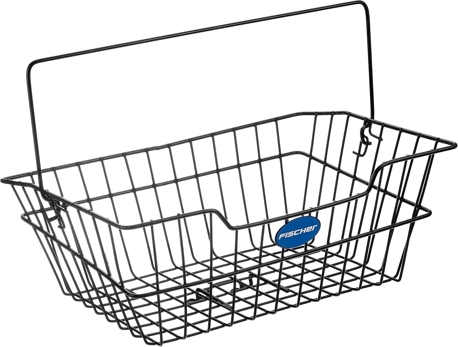 FISCHER Bagagedragermand zwart, 32 x 40 x 19 cm