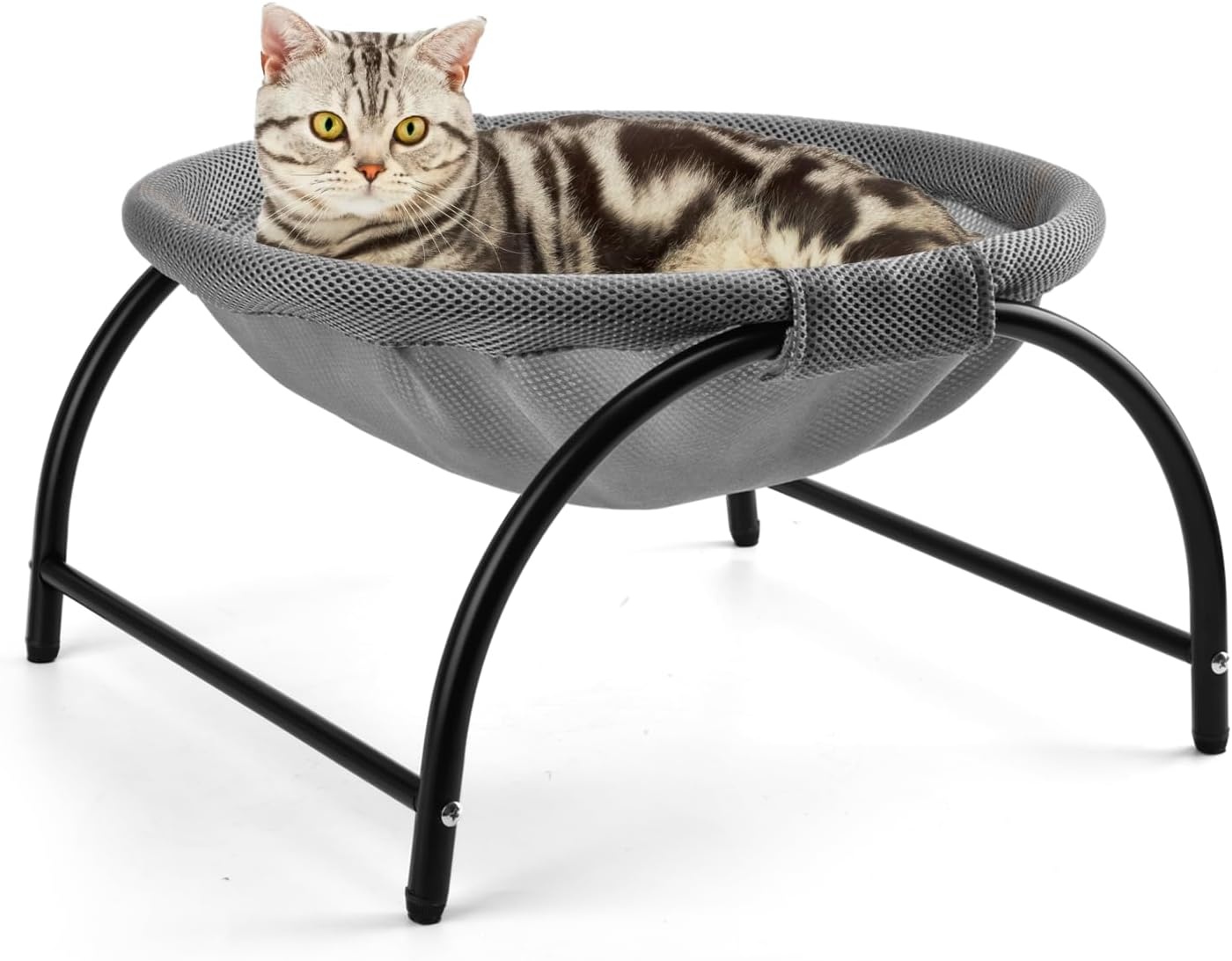 LIFLIX Verhoogde Kattenhangmat - Comfortabel Kattenbed - Donkerblauw