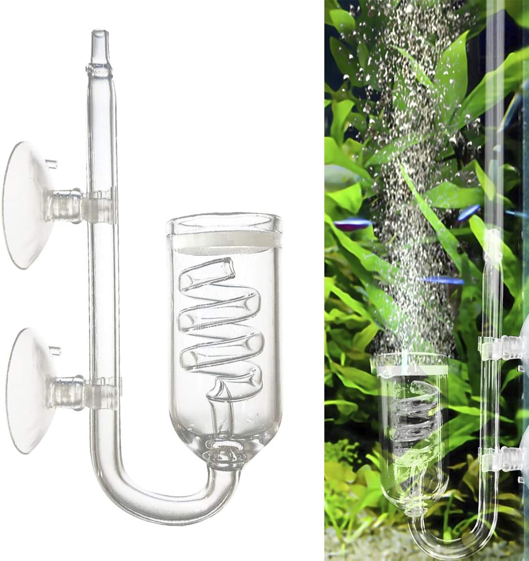 Glazen CO2 Diffuser voor Aquarium - 25 mm Keramische Disc
