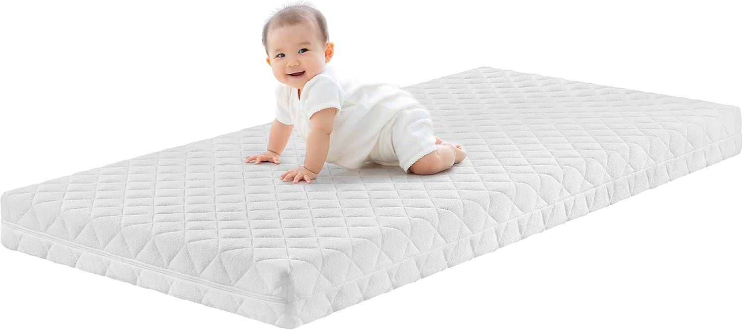 Traumnacht BT Kiddy Kindermatras - 60 x 120 cm - Wit - Comfortschuim