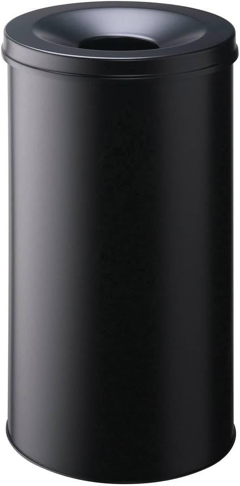 Durable SAFE Prullenbak, vlamdovende afvalbak, 60 liter, zwart, 330701