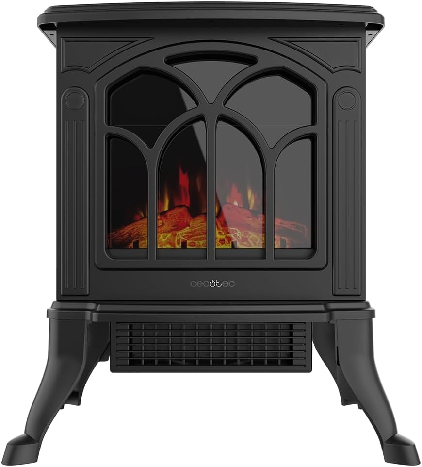 Cecotec ReadyWarm 1500 Flames Elektrische Sfeerhaard - Zwart - 1500W