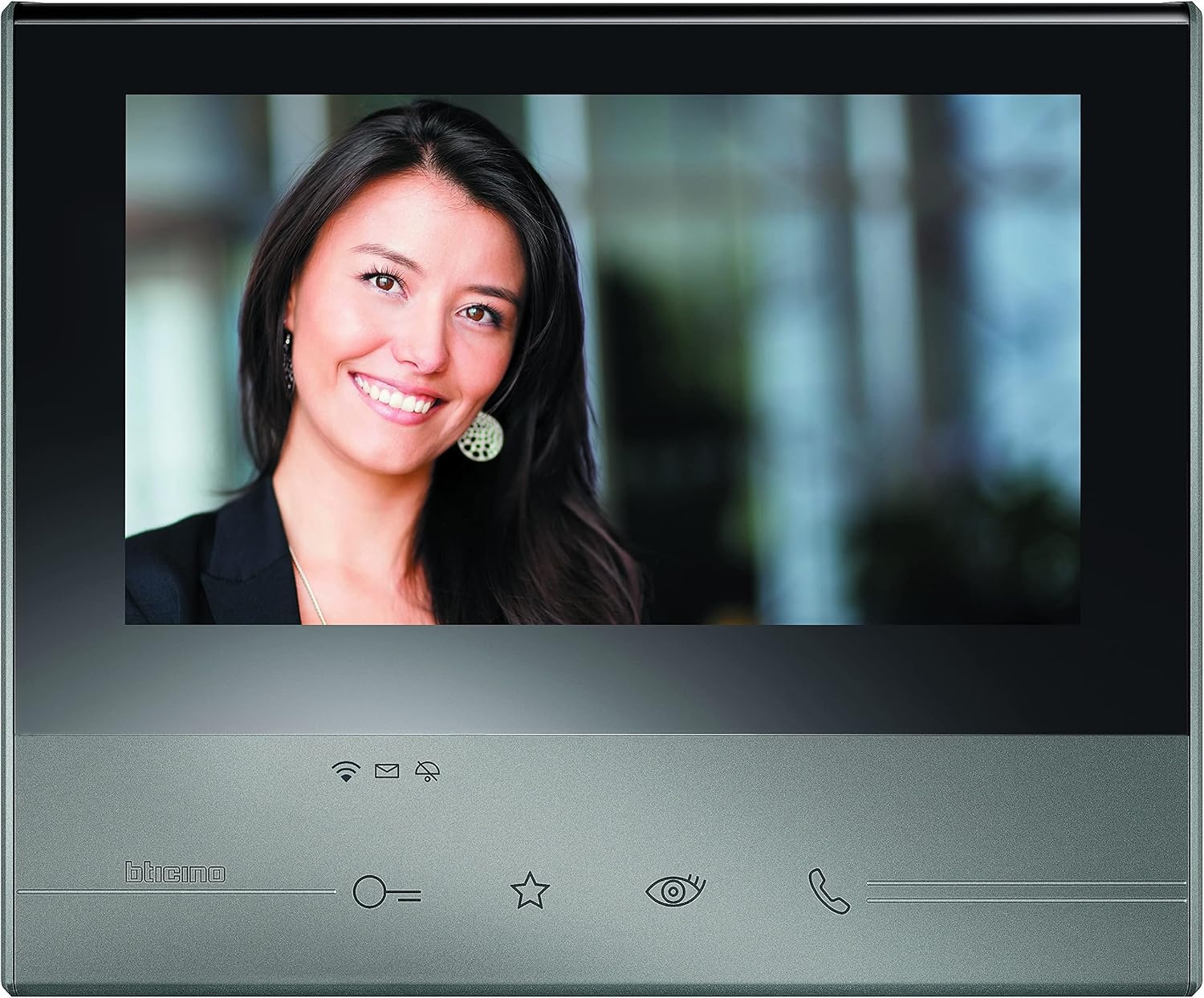 Bticino Classe 300 X13E Video Intercom 7 inch touchscreen met smartphonekoppeling, zwart