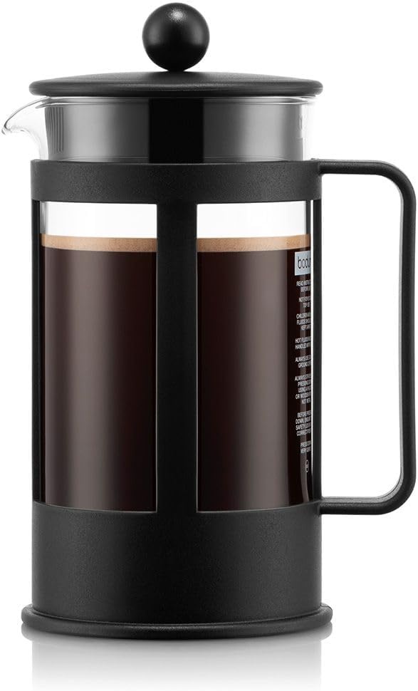 Bodum Kenya French Press Koffiezetapparaat 8 Cup - Zwart