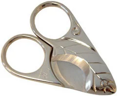 Sigarenknipper Leaf chrome