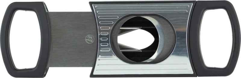 Sigarenknipper dubbel Flatcut 26mm & V-cut 23mm chroom