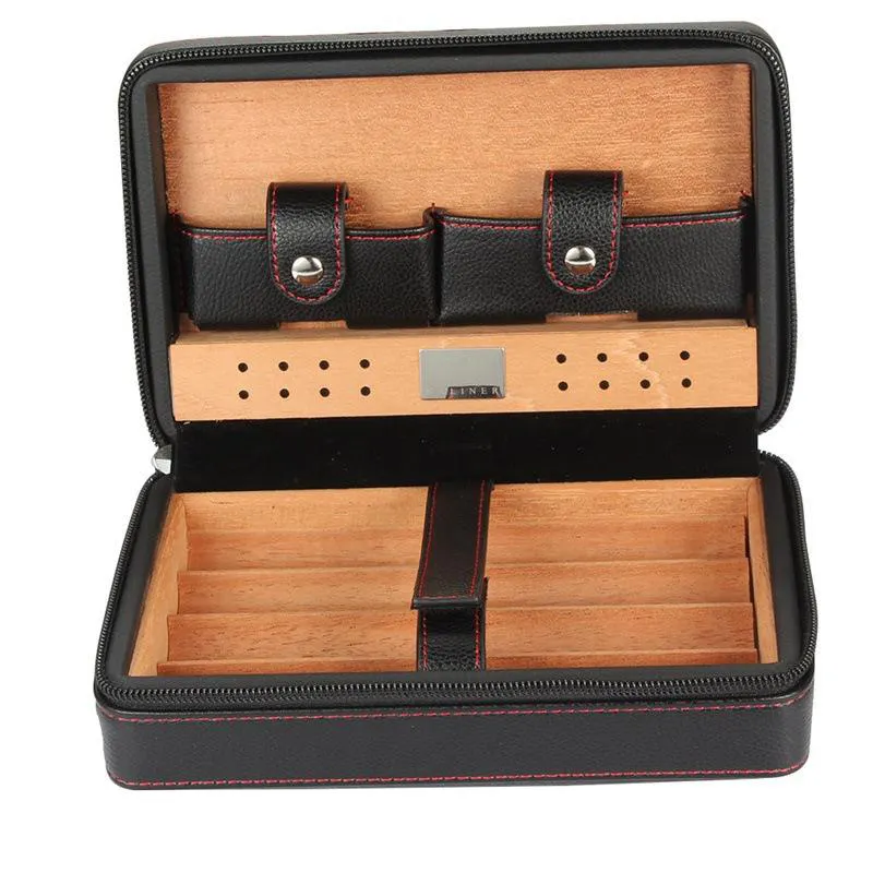 Reis humidor zwart