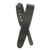 D'Addario Planet Waves 25BL00 Basic Leather Black Strap